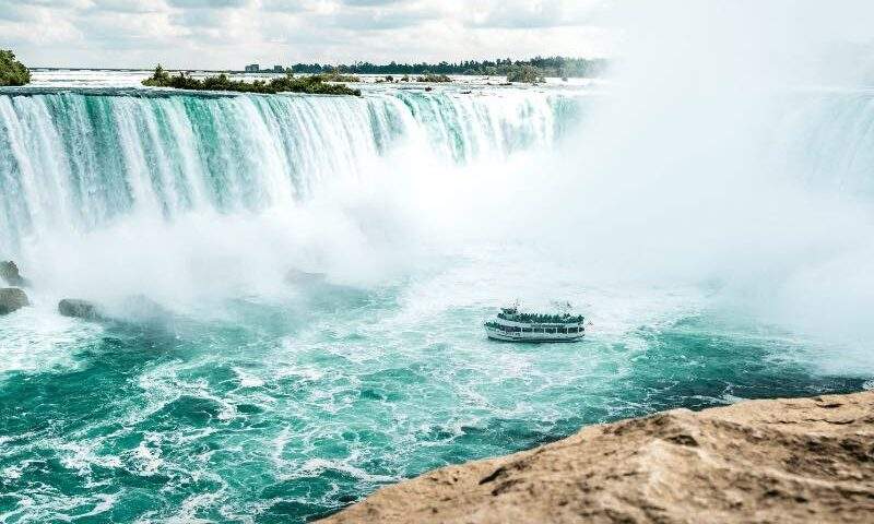 apprendre l'anglais au canada, chutes du Niagara