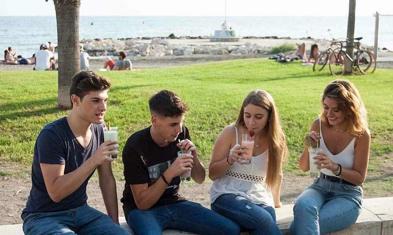 groupe-detudiant-sejour-linguistique-malaga Groupe d'étudiants séjour linguistique Malaga