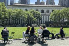 English outdoors cours d'anglais en extérieur New York