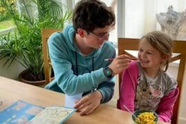 famille d'accueil avec enfant