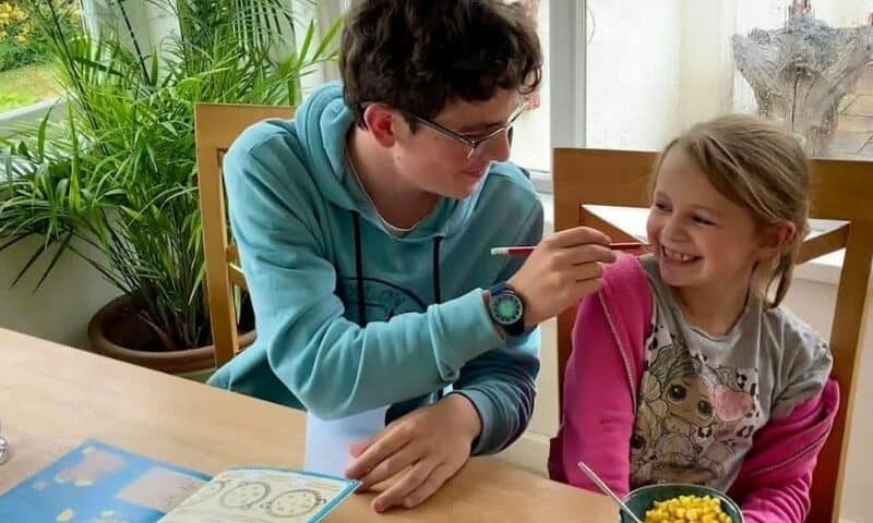 famille d'accueil avec enfant