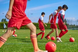 Stage anglais et football