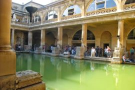 Séjour linguistique à Oxford excursion thermes de Bath