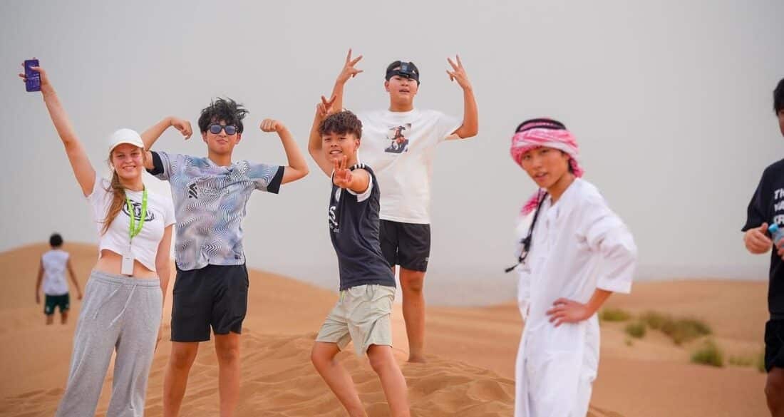 Séjour linguistique Jeune Apprendre l'anglais à Dubaï Emirats Arabes Unis