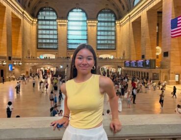Anna Pauline à Grand Central Station
